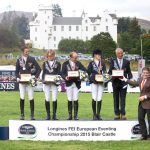 Longines timed the victory of the German riders at the Longines FEI European Eventing Championship 2015 1