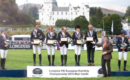 Longines timed the victory of the German riders at the Longines FEI European Eventing Championship 2015