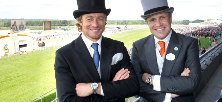 Simon Baker at Royal Ascot for a very British Day at the Races