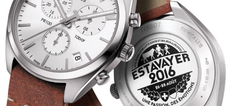 Tissot PR 100 Federal Switzerland Festival and of the games Alpestres Estavayer 2016 Special Edition